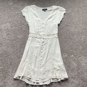 White dress. Worn Once!